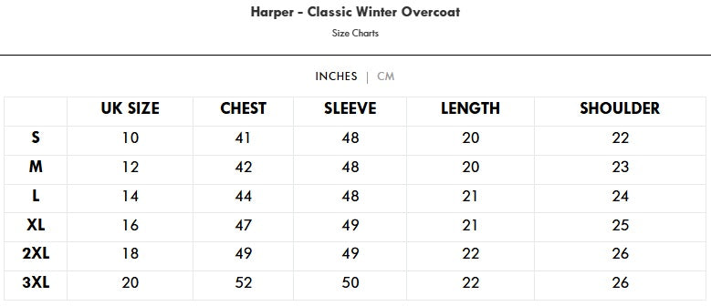 Harper - Classic Winter Overcoat