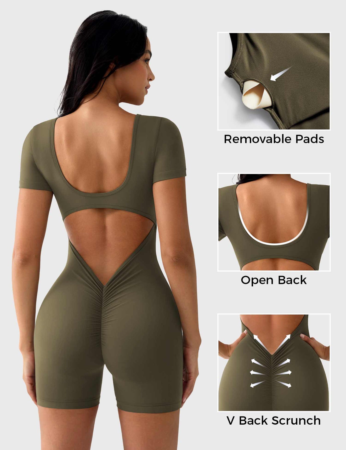 Short Sleeve Romper