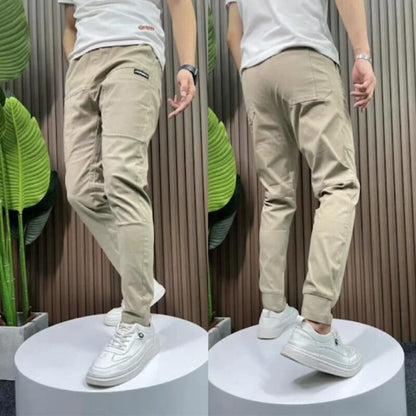 Men’s Slim Fit Jogger Cargo Pants – Casual Trousers with Tapered Ankles