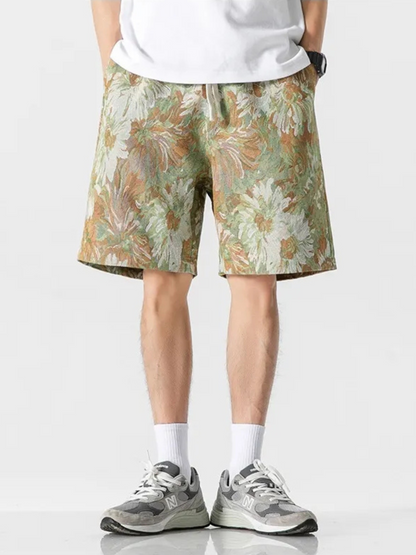 Tapestry Floral Shorts