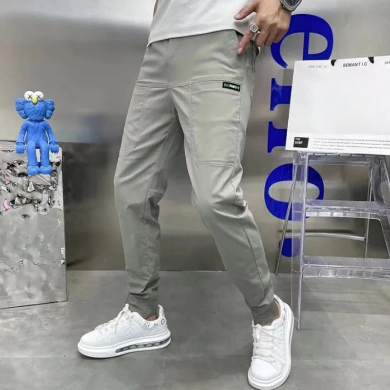 Men’s Slim Fit Jogger Cargo Pants – Casual Trousers with Tapered Ankles