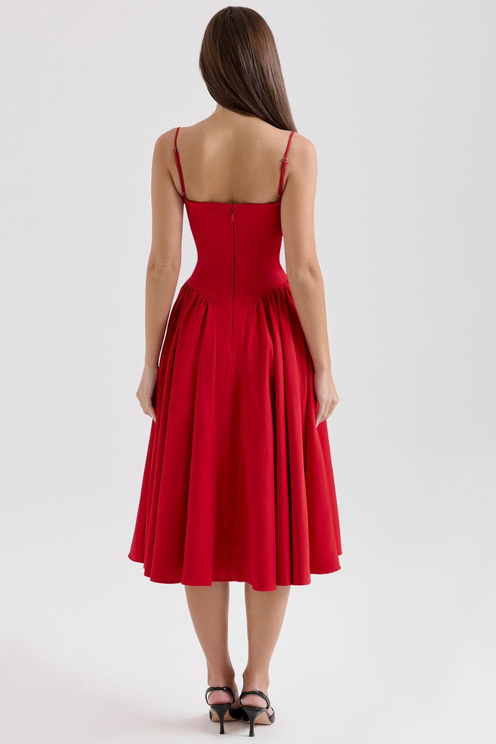 Women - Celine Corset Midi Dress