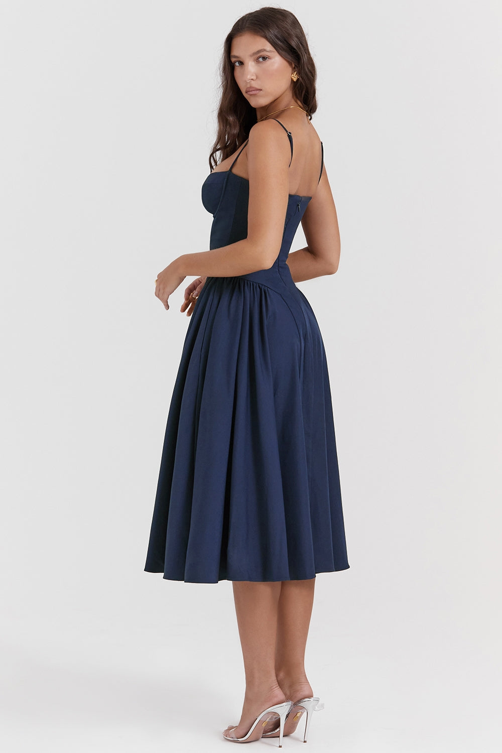 Women - Celine Corset Midi Dress
