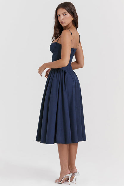 Women - Celine Corset Midi Dress