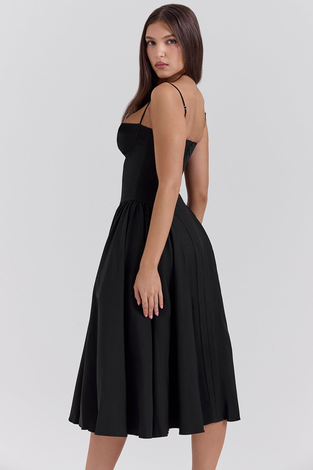 Women - Celine Corset Midi Dress