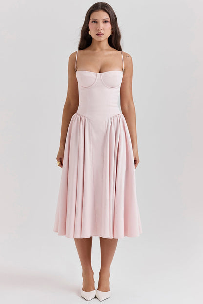 Women - Celine Corset Midi Dress
