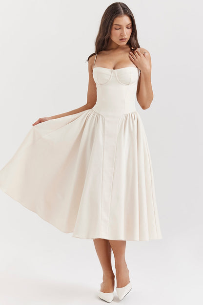 Women - Celine Corset Midi Dress