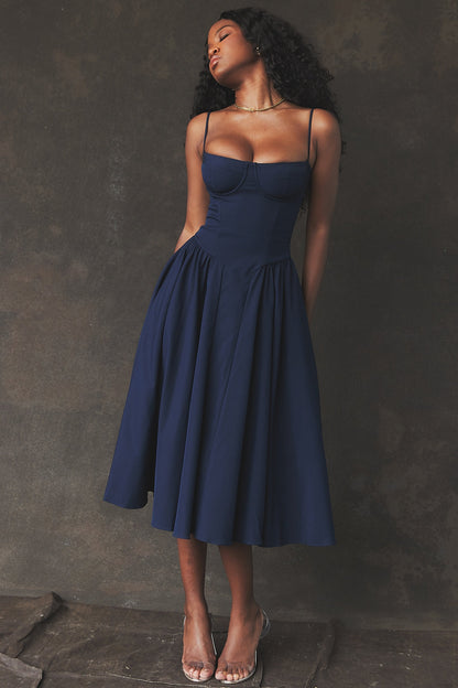 Women - Celine Corset Midi Dress