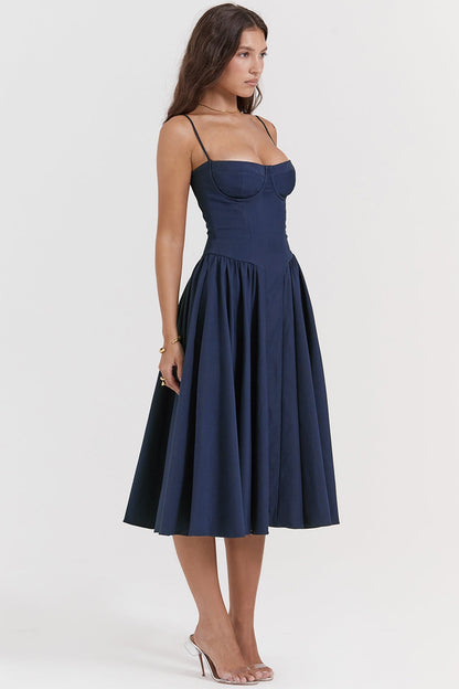 Women - Celine Corset Midi Dress