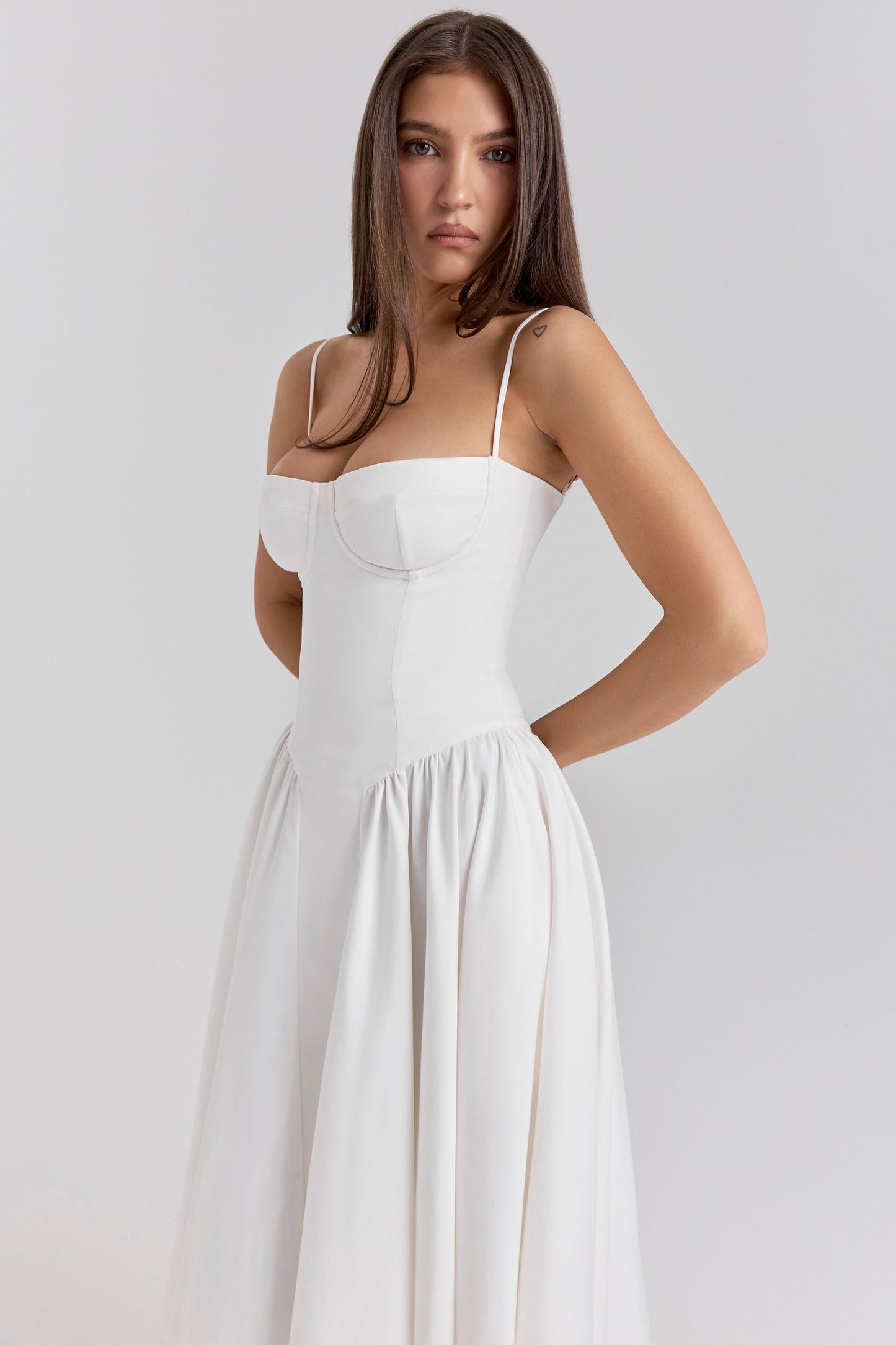 Women - Celine Corset Midi Dress