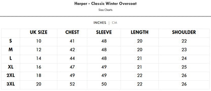 Harper - Classic Winter Overcoat