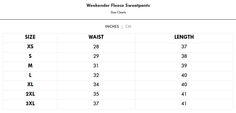 Men - Weekender Fleece Sweatpants