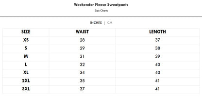 Men - Weekender Fleece Sweatpants